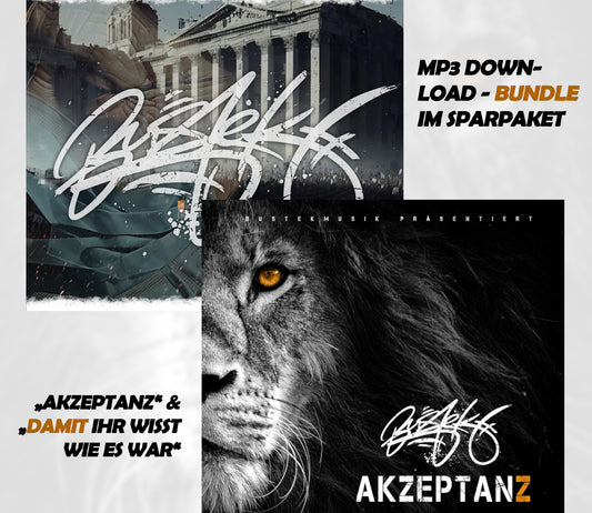 01. MP3 Download Bundle - Akzeptanz & Damit ihr wisst wie es war