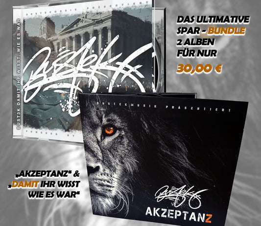 00. CD Bundle - Album - Akzeptanz & Damit ihr wisst wie es war!